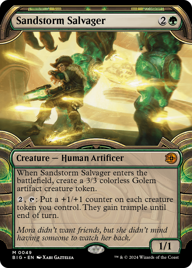 Sandstorm Salvager (Showcase) [Outlaws of Thunder Junction: The Big Score] 