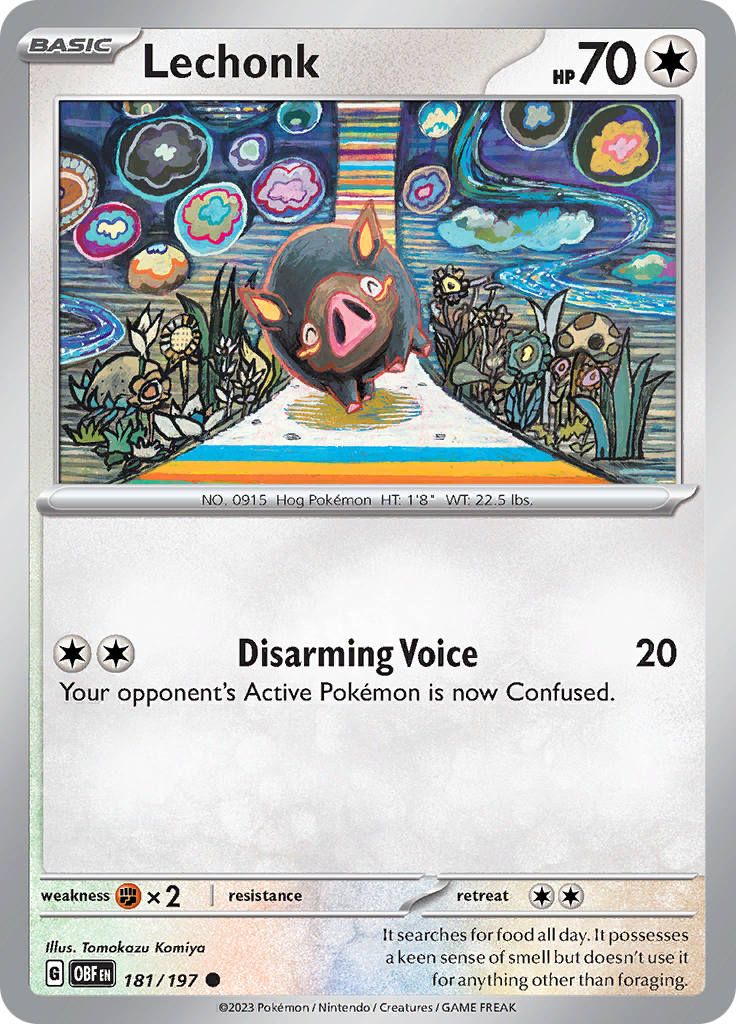 Lechonk (181/197) [Scarlet &amp; Violet: Obsidian Flames] 