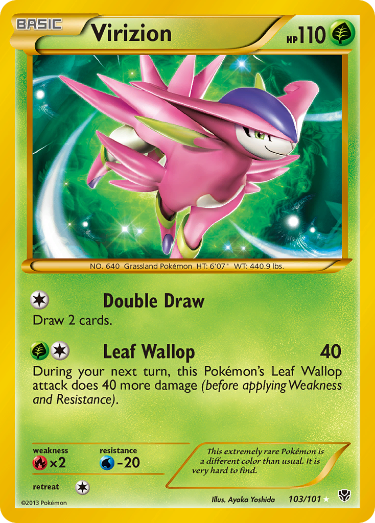 Virizion (103/101) [Black &amp; White: Plasma Blast] 