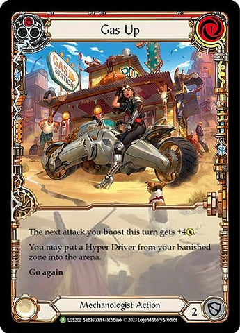 Gas Up (Red) [LGS202] (Promo) Rainbow Foil 