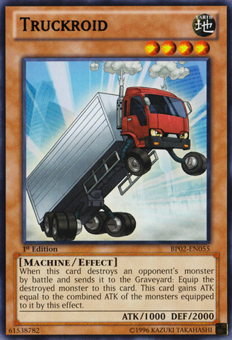Truckroid [BP02-EN055] Rare 