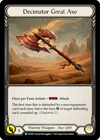Decimator Great Ax [DTD205] (Dusk Till Dawn) 