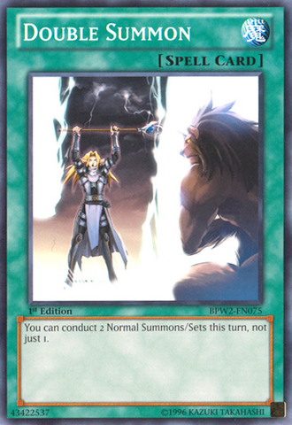 Double Summon [BPW2-EN075] Common 