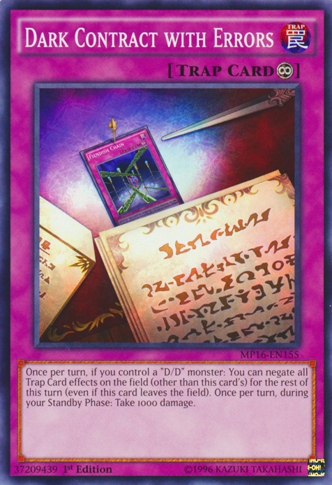 Dark Contract with Errors [MP16-EN155] Common 
