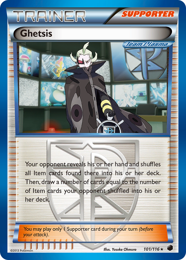 Ghetsis (101/116) [Black &amp; White: Plasma Freeze] 