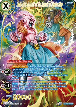 Majin Buu, Assault of the Agents of Destruction (SPR) (BT13-034) [Supreme Rivalry] 