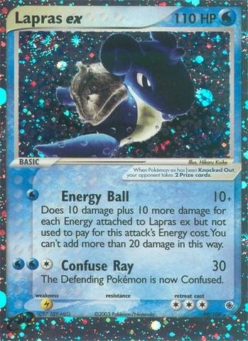 Lapras ex (99/109) [EX: Ruby &amp; Sapphire] 