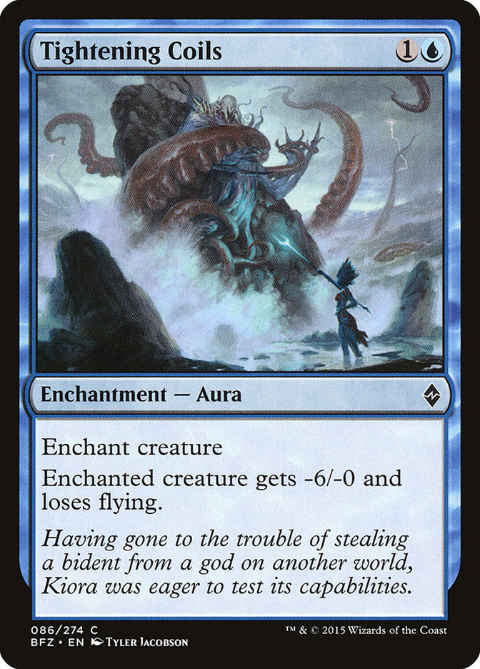 Tightening Coils [Battle for Zendikar] 