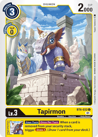 Tapirmon [BT6-032] [Double Diamond] 
