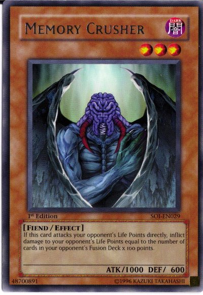 Memory Crusher [SOI-EN029] Rare 