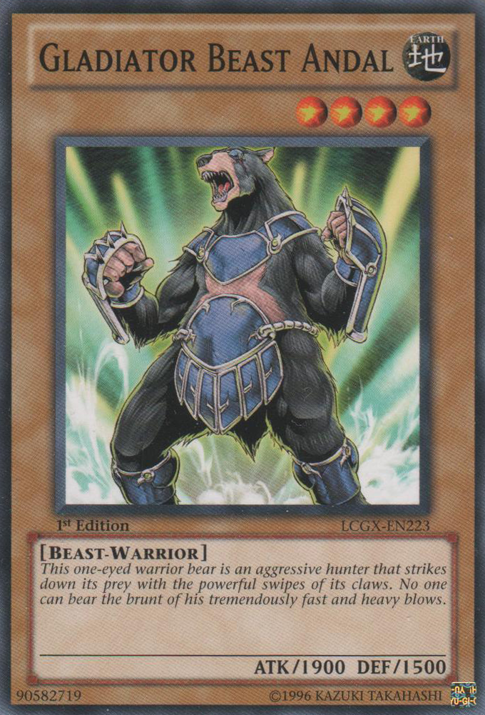 Gladiator Beast Andal [LCGX-EN223] Common 