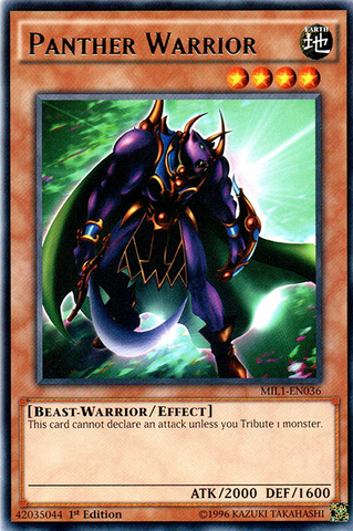 Panther Warrior [MIL1-EN036] Rare 