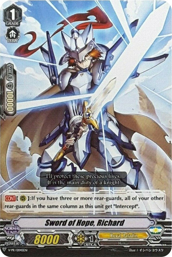 Sword of Hope, Richard (V-PR/0045EN) [V Promo Cards]