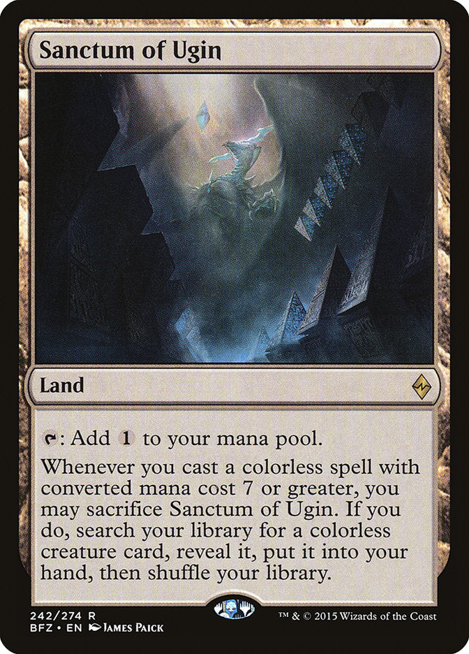Sanctum of Ugin [Battle for Zendikar] 