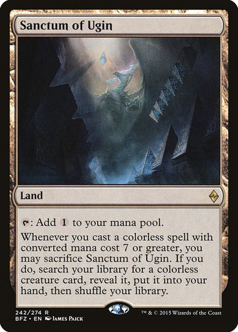 Sanctum of Ugin [Battle for Zendikar] 