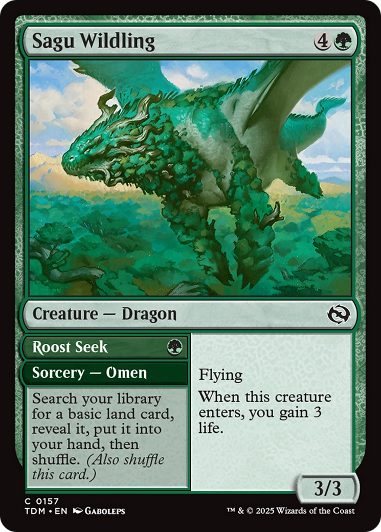 Sagu Wildling [Tarkir: Dragonstorm] 