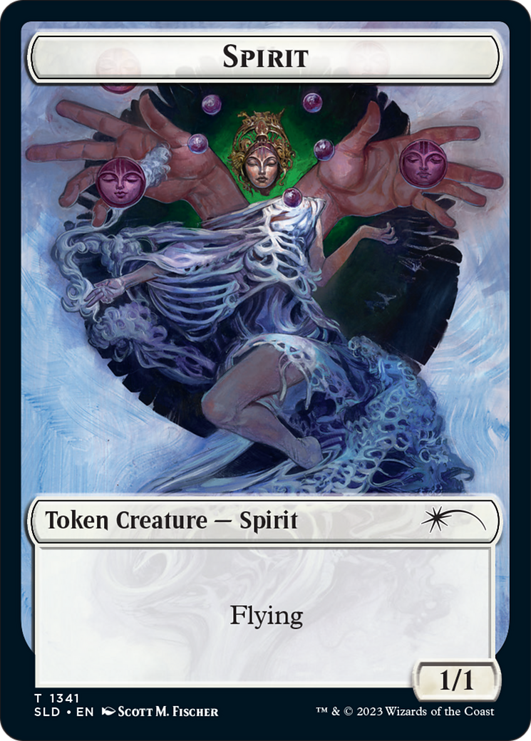 Angel // Spirit Double-Sided Token [Secret Lair Drop Series] 