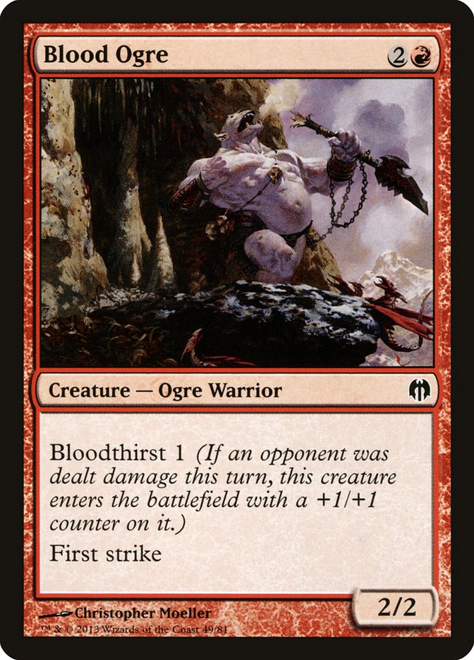 Blood Ogre [Duel Decks: Heroes vs. Monsters] 