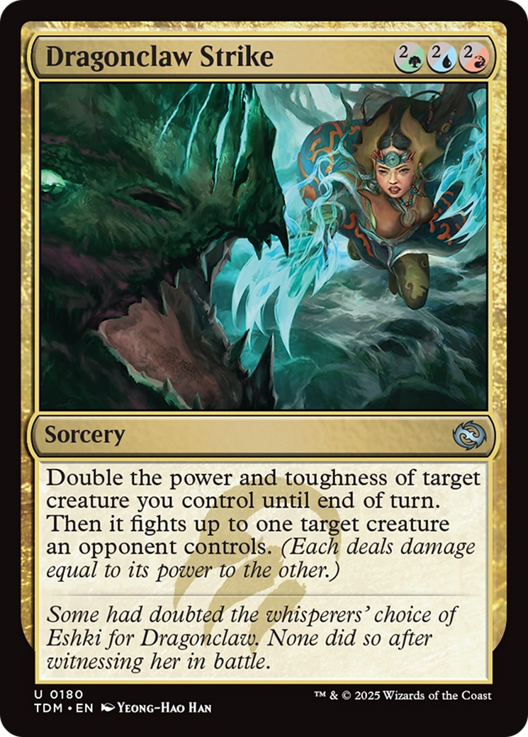 Dragonclaw Strike [Tarkir: Dragonstorm] 