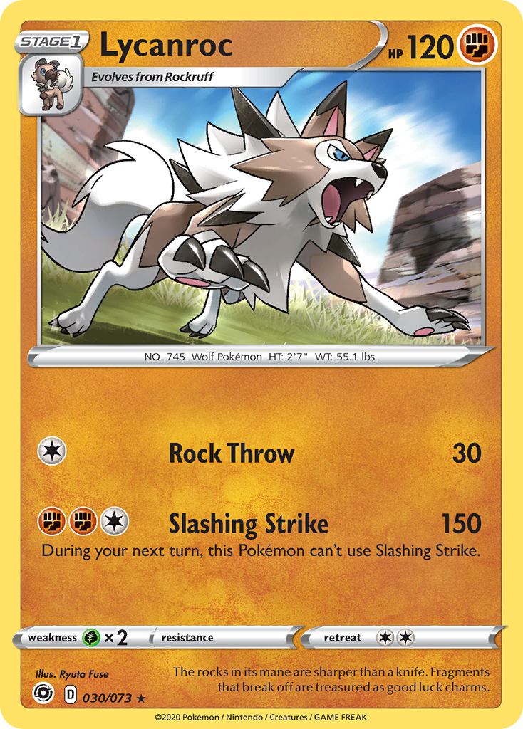 Lycanroc (030/073) [Sword &amp; Shield: Champion's Path] 