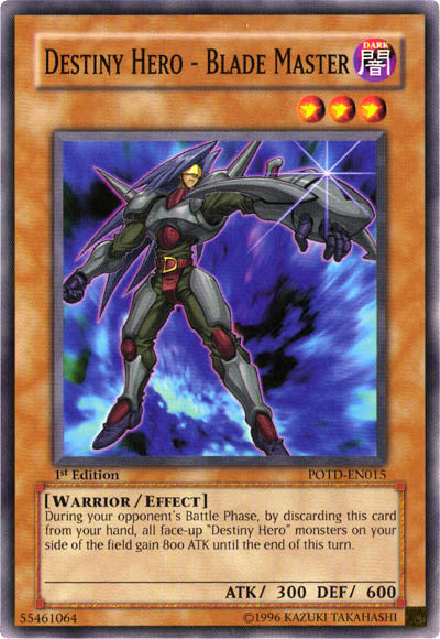 Destiny Hero - Blade Master [POTD-EN015] Common 