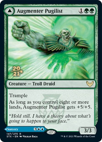 Augment Pugilist // Echoing Equation [Strixhaven: School of Mages Prerelease Promos] 