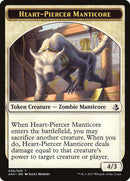 Heart-Piercer Manticore Token [Amonkhet Tokens] 