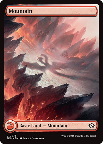 Mountain (0275) [Tarkir: Dragonstorm] 