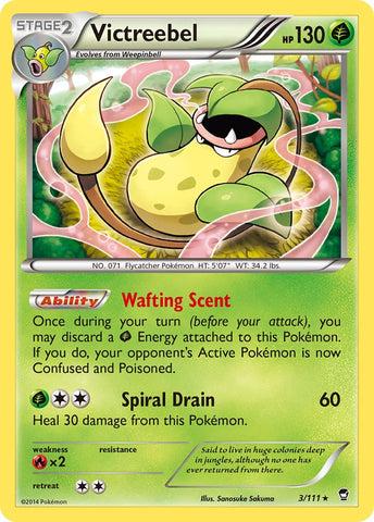 Victreebel (3/111) (Theme Deck Exclusive) [XY: Furious Fists] 