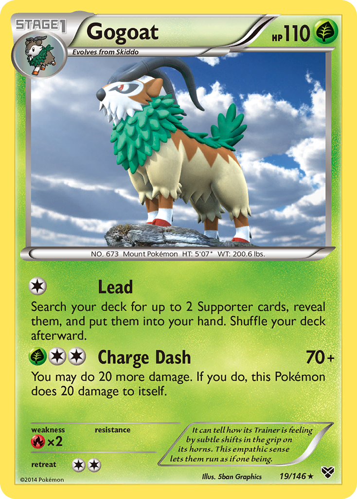 Gogoat (19/146) [XY: Base Set] 