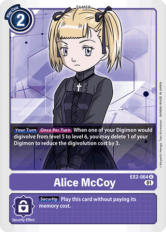 Alice McCoy [EX2-064] [Digital Hazard] 