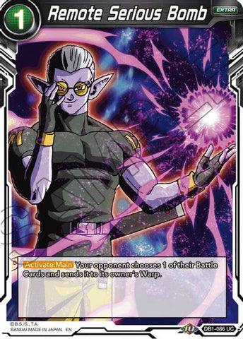 Remote Serious Bomb (Reprint) (DB1-086) [Battle Evolution Booster] 