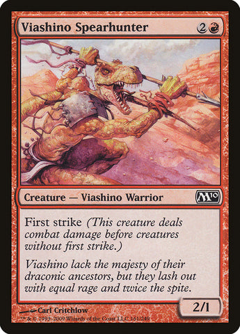 Viashino Spearhunter [Magic 2010] 