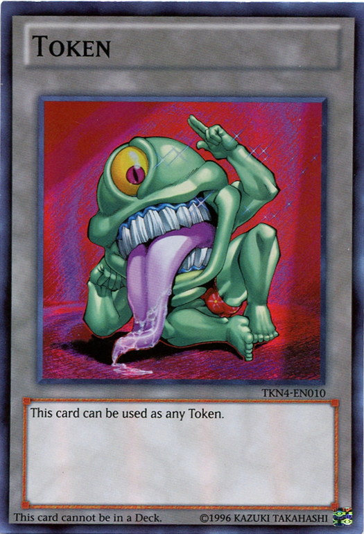 Ojama Token (Green) [TKN4-EN010] Super Rare 