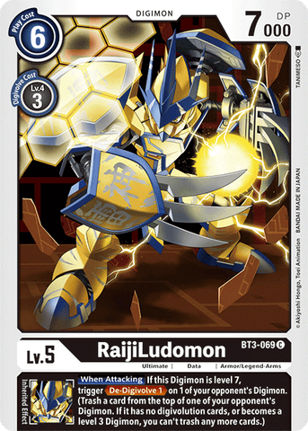 RaijiLudomon [BT3-069] [Release Special Booster Ver.1.5] 