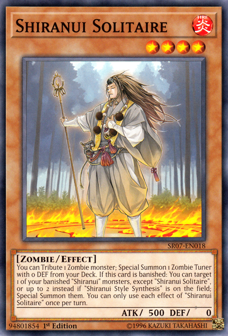 Shiranui Solitaire [SR07-EN018] Common 