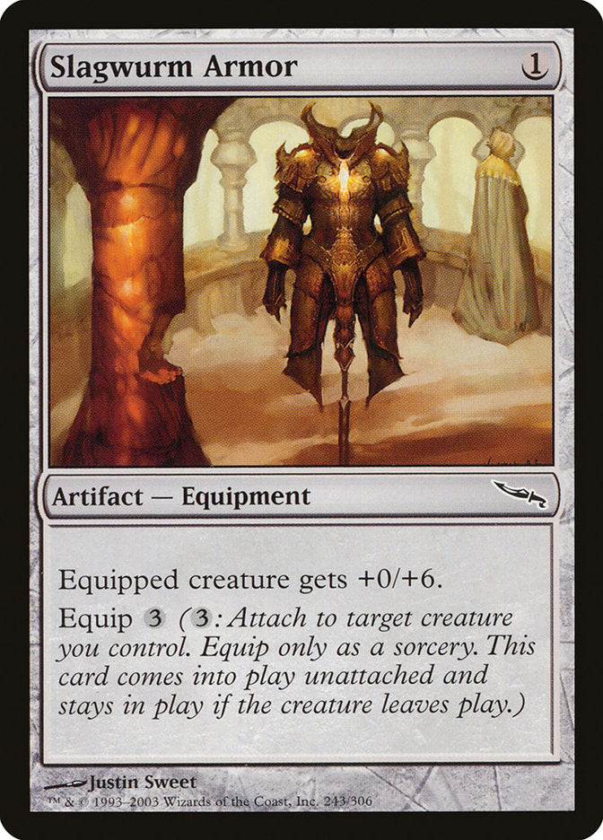 Slagwurm Armor [Mirrodin] 