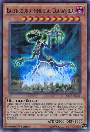 Earthbound Immortal Ccarayhua [LC5D-EN151] Super Rare 