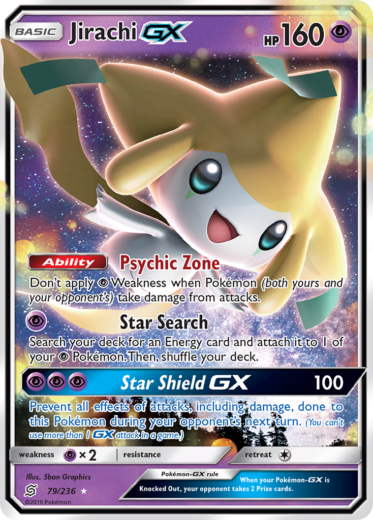 Jirachi GX (79/236) [Sun &amp; Moon: Unified Minds] 