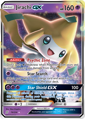 Jirachi GX (79/236) [Sun &amp; Moon: Unified Minds] 