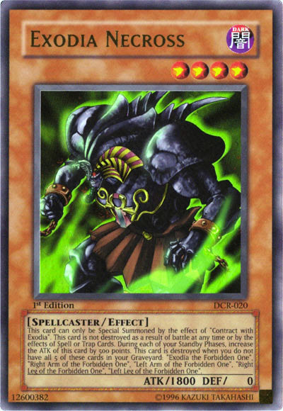 Exodia Necross [DCR-020] Ultra Rare 