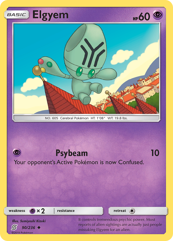 Elgyem (90/236) [Sun &amp; Moon: Unified Minds] 