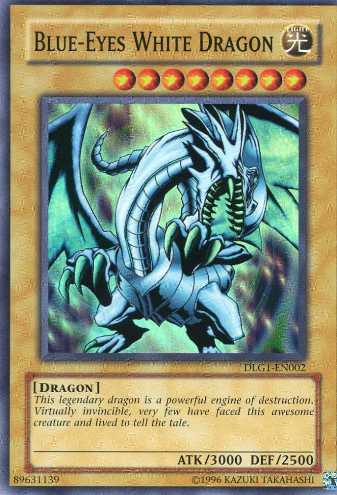 Blue-Eyes White Dragon [DLG1-EN002] Super Rare 