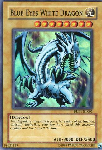 Blue-Eyes White Dragon [DLG1-EN002] Super Rare 