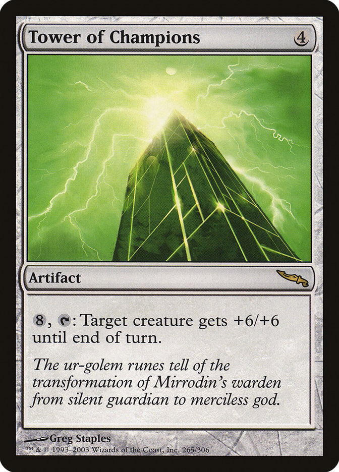 Tower of Champions [Mirrodin] 