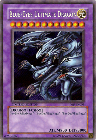 Blue-Eyes Ultimate Dragon [JMP-EN005] Ultra Rare 