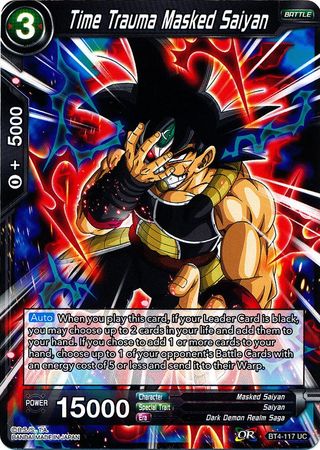 Time Trauma Masked Saiyan (BT4-117) [Colossal Warfare] 