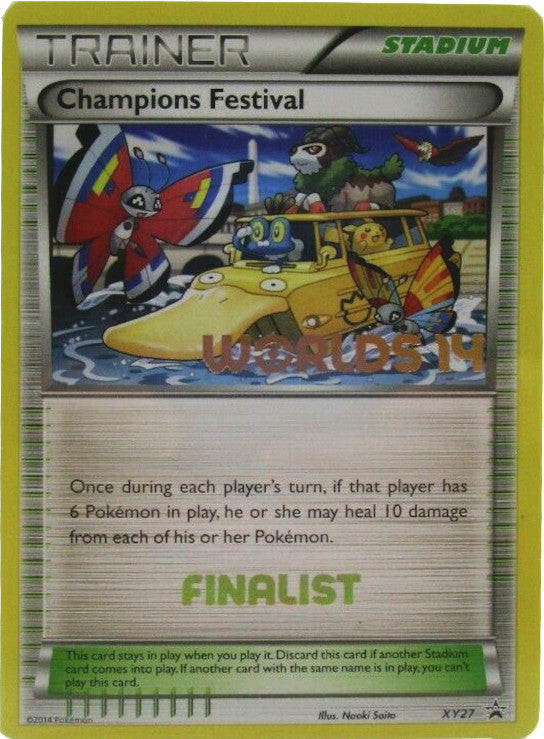 Champions Festival (XY27) (2014 Finalist) [XY: Black Star Promos] 