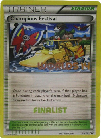 Champions Festival (XY27) (2014 Finalist) [XY: Black Star Promos] 