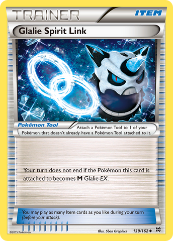 Glalie Spirit Link (139/162) [XY: BREAKthrough] 